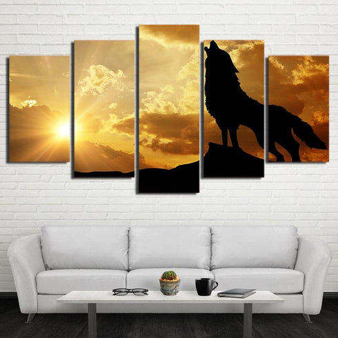 Tableau de Loup Hurlant